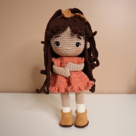 Cannelle, demoiselle d'automne : Patron Au Crochet PDF
