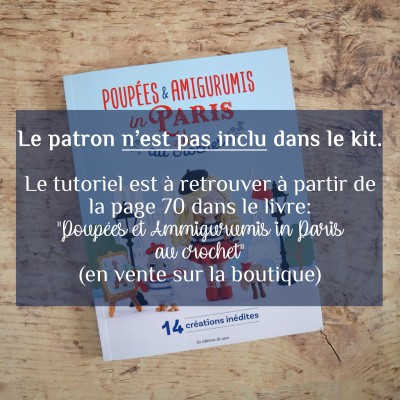 Kit Crochet Alma, la bohémienne de Notre-Dame – Coffret Complet, Patron PDF